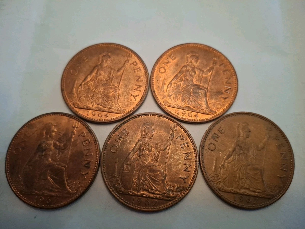 Copper 1967 UK Pennies for sale | eBay