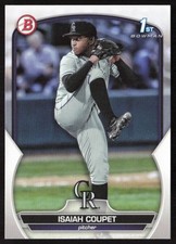 2023 Bowman Draft Isaiah Coupet #BD-37 Colorado Rockies
