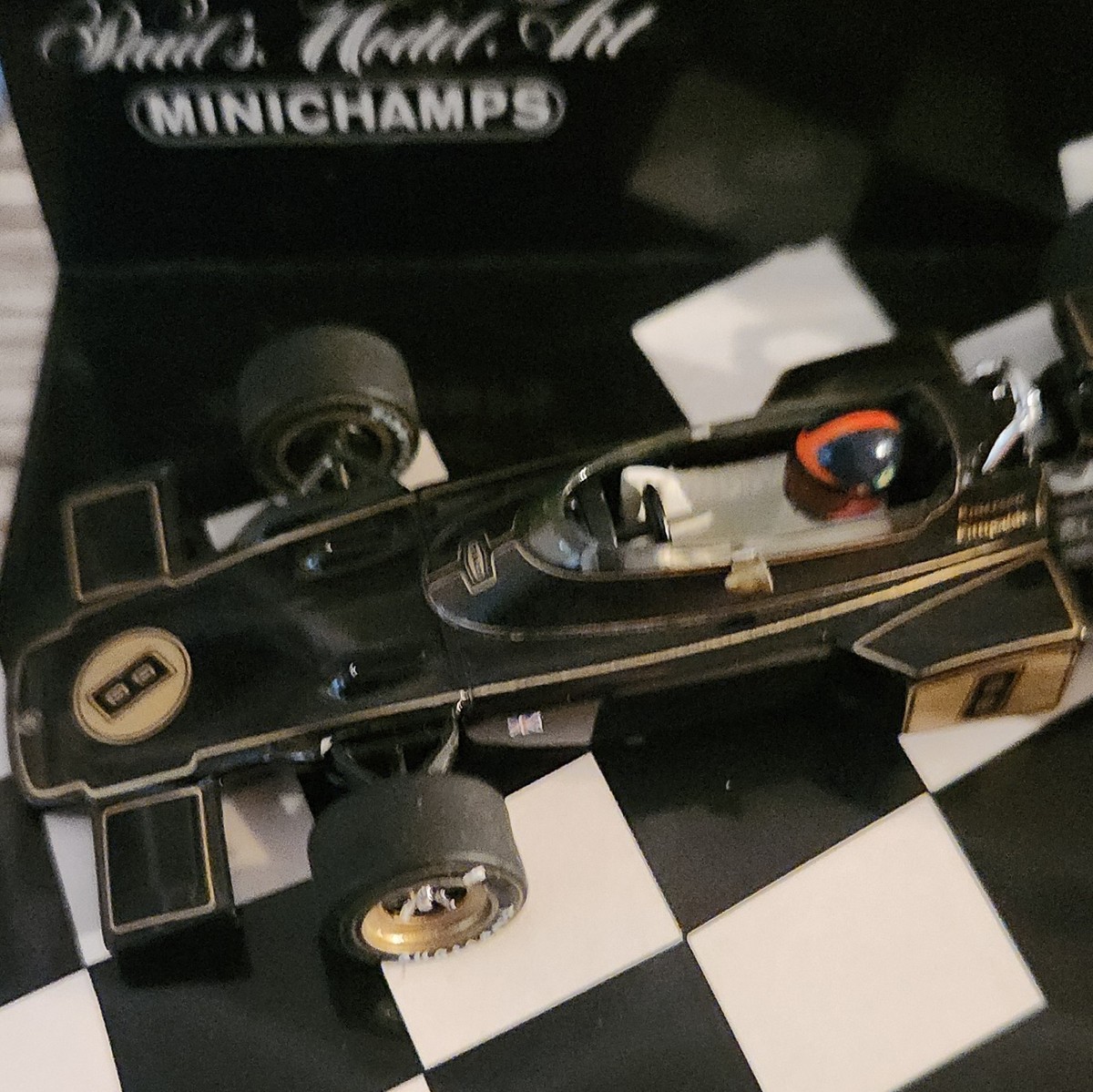 MINICHAMPS 1:43 Lotus 72 1972 E. Fittipaldi Metal Diecast F1 w