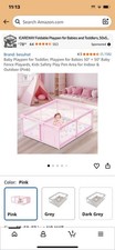 Baby Playpen for Toddler, Playpen for Babies 50"  50