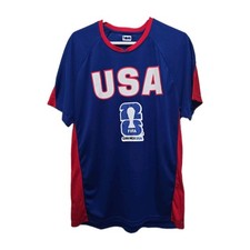 Team USA USMNT FIFA 2026 World Cup Large Jersey NWT Can Mex USA Size L