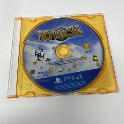Knack 1 (Sony PlayStation 4, 2013) PS4 Disc Only