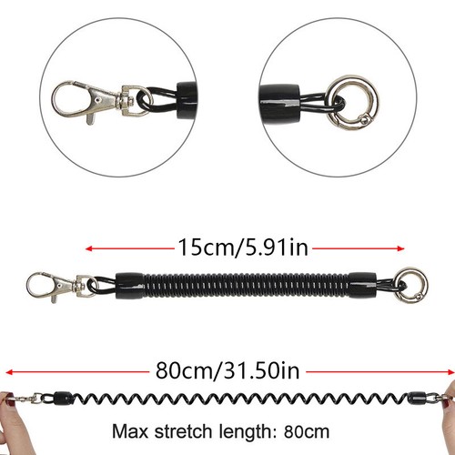 Long Elastic Lanyard Phone Strap Anti-Lost Lanyard Crossbody Phone Neck Straps - 第 3/13 張圖片