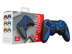 Switch Ps3 Pc Android Bluetooth Controller New Blue Ebay