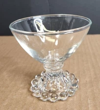 Anchor Hocking Berwick Boopie Clear Sherbet Dessert Cups