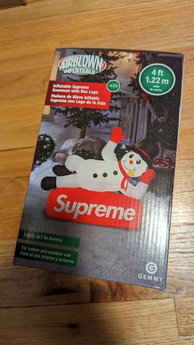 海外限定Airblown Inflatable man Supreme Supreme Large Inflatable Snowman FW22 Brand New Authentic Red