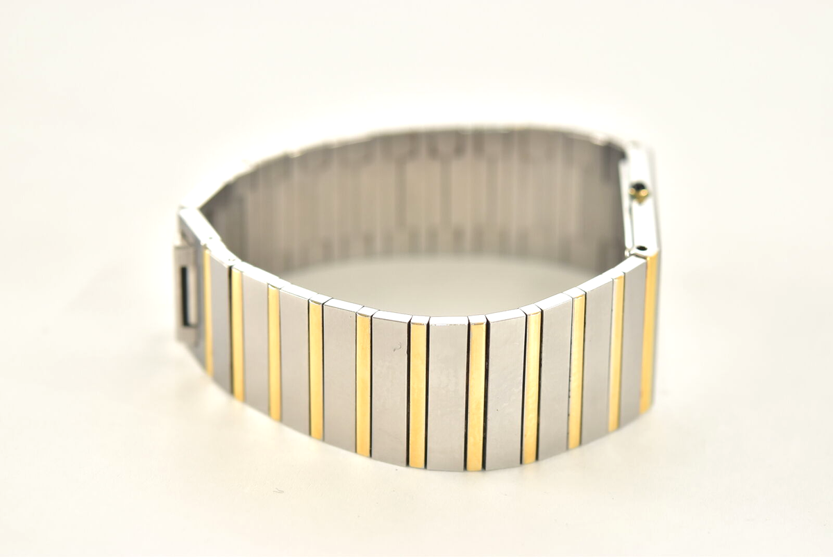 Vintage Seiko CREDOR 8420-6400 22K SGP Square Women's Quartz Watch