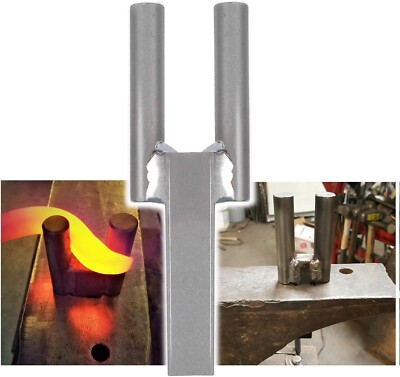 Blacksmith Hardy Anvil Tool 7/8'' hardy Turning Bending Forge Scrolling Twisting