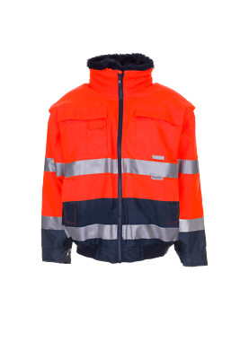 PLANAM Warnschutz Comfortjacke Warnjacke Winterjacke Jacke Workwear Herren