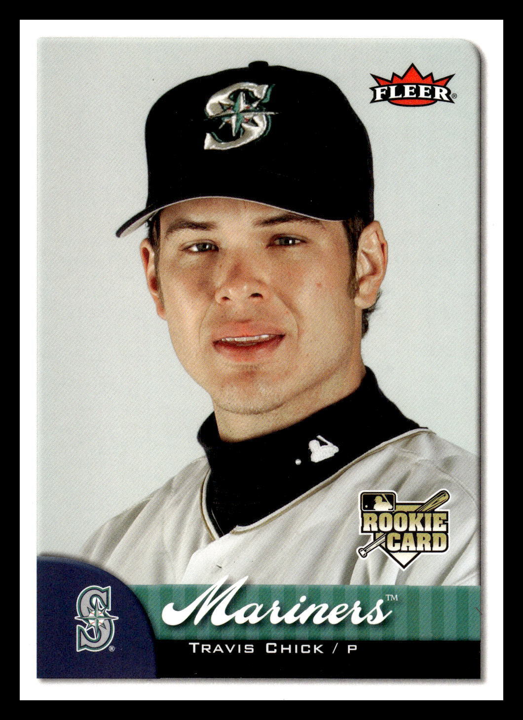 2007 Fleer #361 Travis Chick   Seattle Mariners  Baseball NM RC Rookie