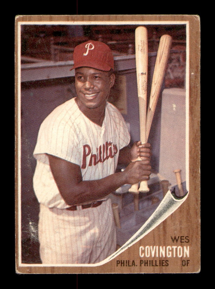 1962 Topps Set Break #157 Wes Covington VG *OBGcards*