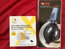 Professional Lens Dust Blower - Deluxe Cleaning Kit No solution  
