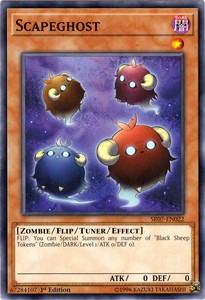 Scapeghost - SR07-EN022 - Common - 1st Edition x3 - Near Mint