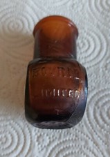 BOVRIL LIMITED SMALL BROWN GLASS BOTTLE