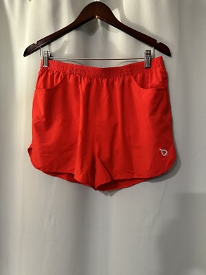 Baleaf Red Lined Running Shorts Size Medium