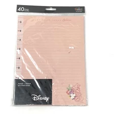 The Happy Planner Disney Minnie Mouse Pink Lined Paper 40 Sheets Refills NEW