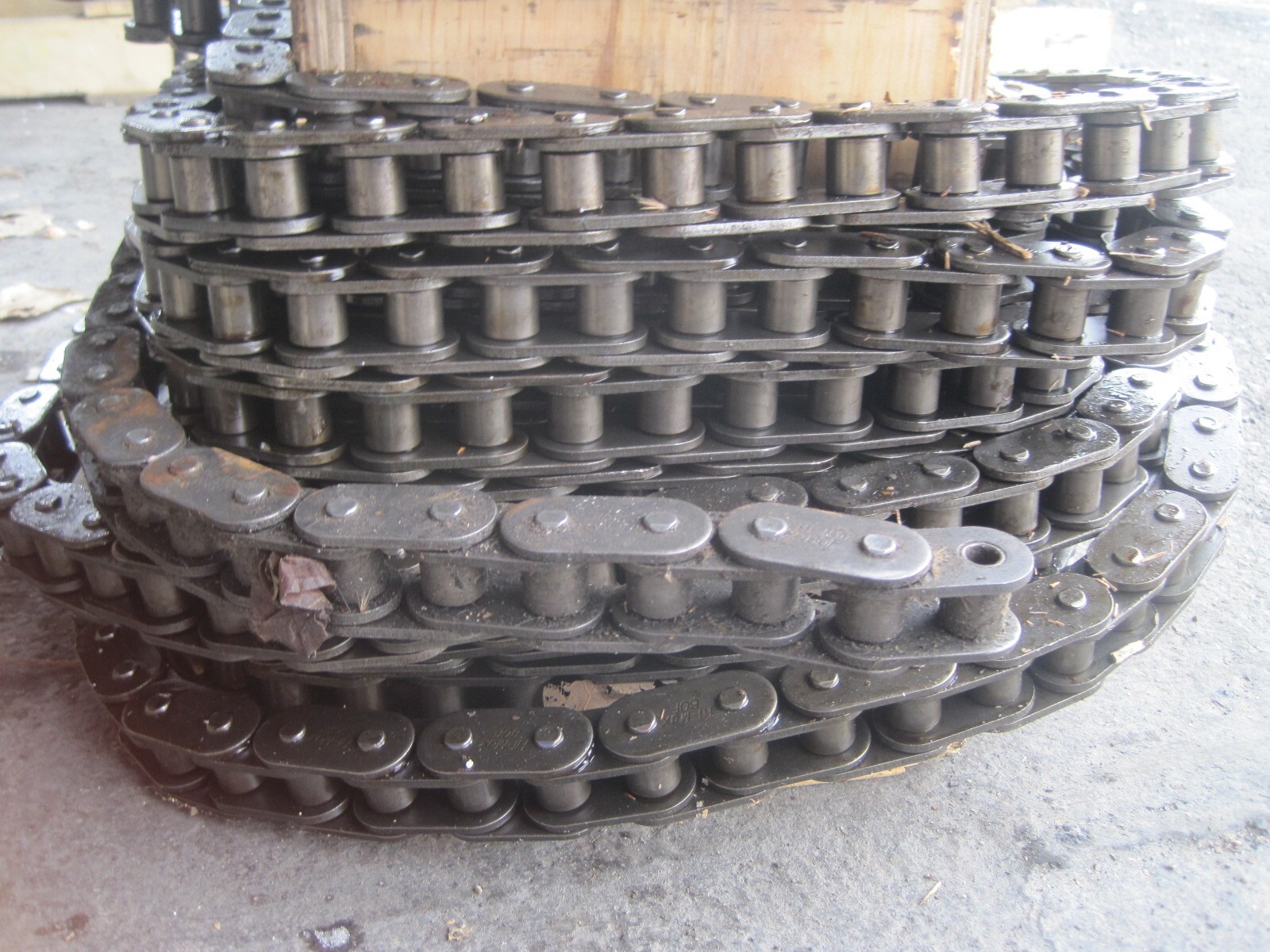 Hi-Max 80F 1” Black Pitch Single Strand Roller Chain Riveted (length ...