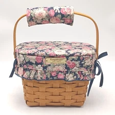 Longaberger 1995 Dresden Basket Signed by Wendy, Judy, and Ginny. Awesome. New