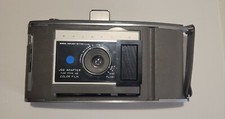 Polaroid Land Camera Model J66 Vintage W/ Leather Case, Flash, Bulb