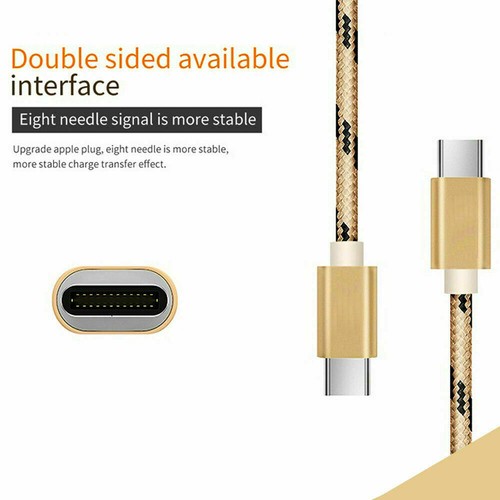 For LG Velvet 5G LG K41S K51S K61 Fast Data Charging USB Type C Cable Charger - Picture 11 of 17