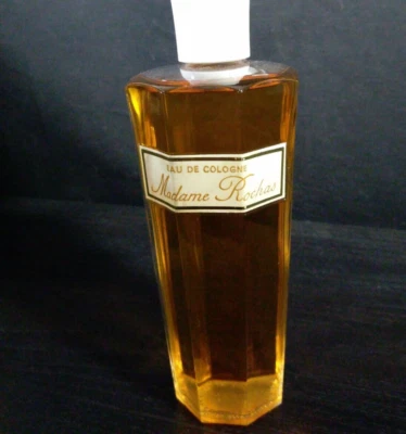 Vtg French 8" Full-Size Splash Bottle Madame Rochas Eau de Cologne - France - Picture 1 of 7