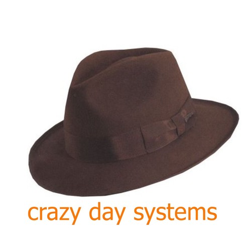 Brown Indiana Jones Costume Hat Costume 
