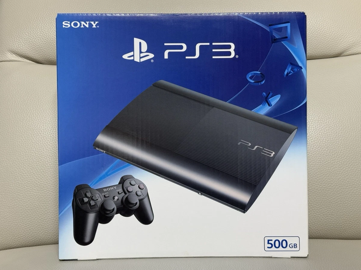 Sony PlayStation 3 - Super Slim Black Composite RCA Video Game