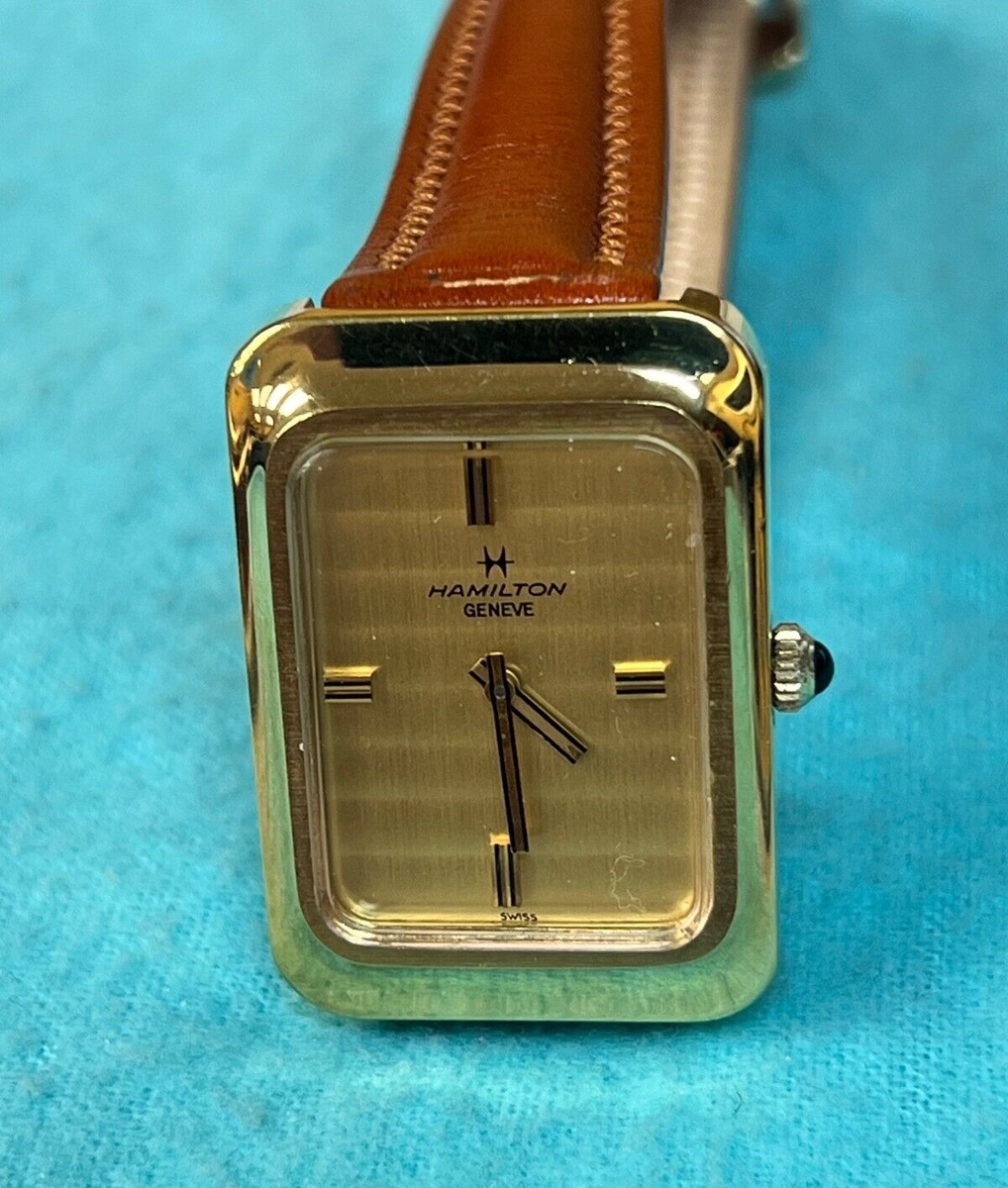 Antique Hamilton Geneve Manual Winding Women's Watch with Antique Hamilton Geneve Manual Winding Women's Watch with