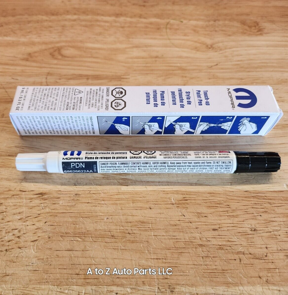 Mopar OEM Touch-Up Paint – Dodge Challenger/Charger Destroyer Gray Or Jeep Sting-Gray (PDN) 9 thumbnail image