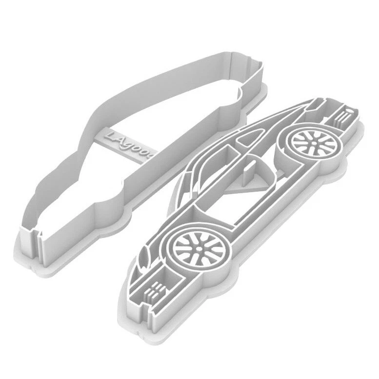 Ausstecher Plätzchenausstecher Auto ähnlich Porsche 911 Ausstechform - Bild 3 von 3