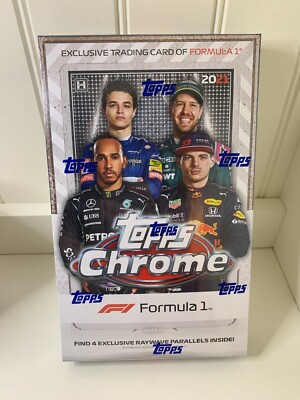 2021 Topps Chrome Formula 1 F1 Racing Hobby Lite Factory Sealed Box - In Hand