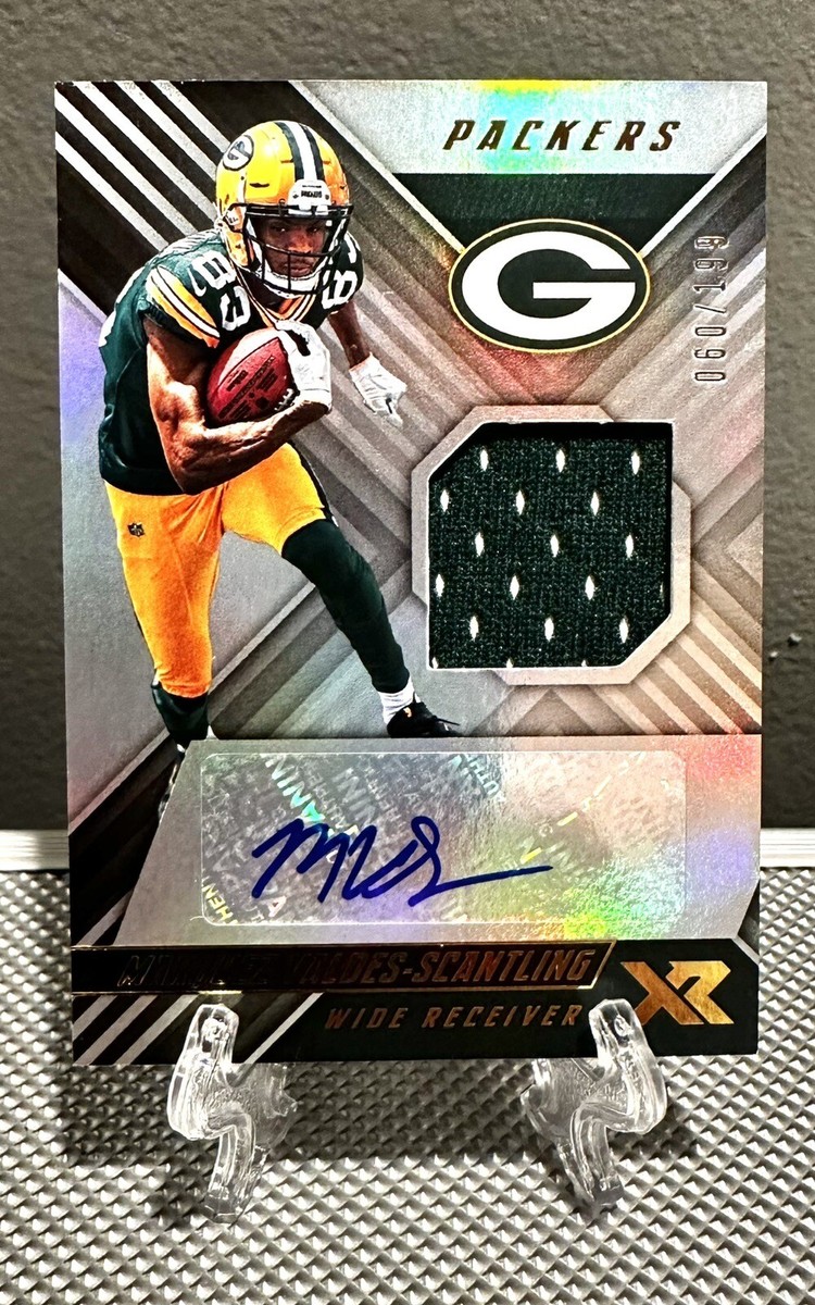 NFLカード Marquez Valdes-Scantling サイン2枚セット Amazon.com: 2022 Score # 94 Marquez Valdes-Scantling Green