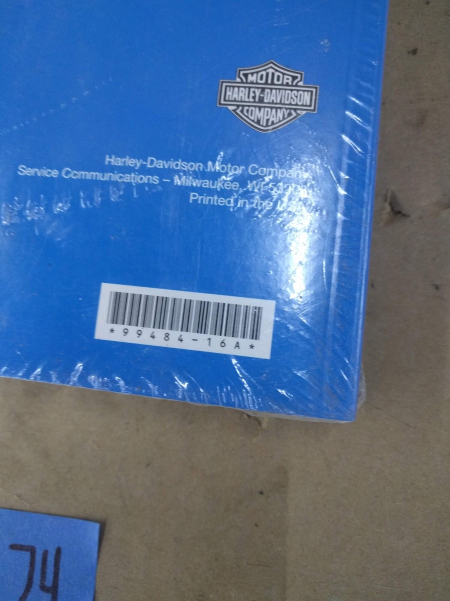 2016 Harley-Davidson Sportster Models Service Manual 99484-16A | eBay