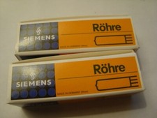 One Pair E88CC 6922 Tubes, Siemens, Gold Pin, Holy Grille of Tubes