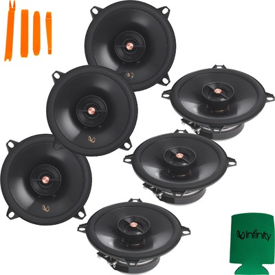 Infinity Primus 3-pairs Of PR5012IS 5-1/4 2-way Speakers