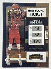 2021-22 Panini Contenders First Round Ticket, Brandon Ingram #ed 38/149, #45