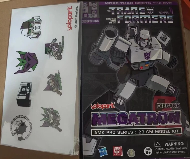In Stock Yolopark Transformers Generation 1 G1 AMK Pro Series Megatron Model