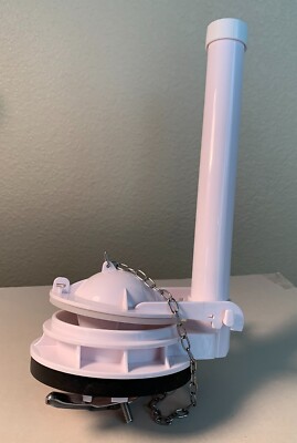 3 Inch Flapper Valve Assembly For One Piece Toilets with Overflow Tube.