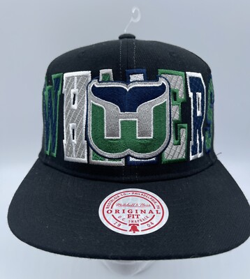 Mitchell Ness Hartford Whalers NHL Hockey Snapback Hat NEW