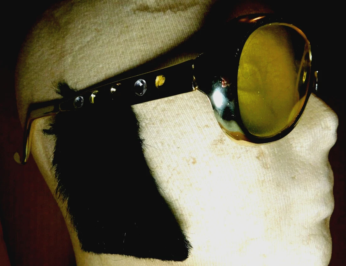 Amscan~Halloween World Rocker Glasses With Black Side Burns