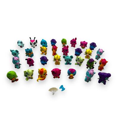 Colorful Mini Animal Figurines  Hatchimals SML Colleggtibles & Pixies Lot 31 LSP