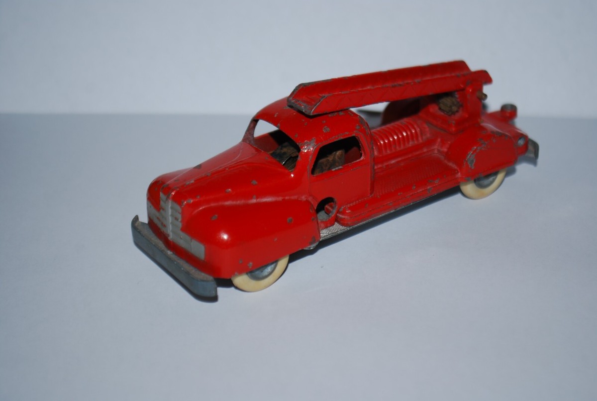 Camion De Pompiers Solido Démontable Avec échelle - Rouge - Motorisé - Vintage
