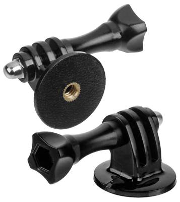 Tripod Mount black Adapter mit Schraube f Rollei Actioncam 415