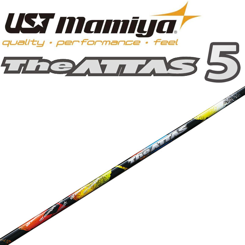 USTMamiya - ust mamiya THE attas 5x ma24 ATTAS 5GoGo Graphite Wood Shafts | UST Mamiya