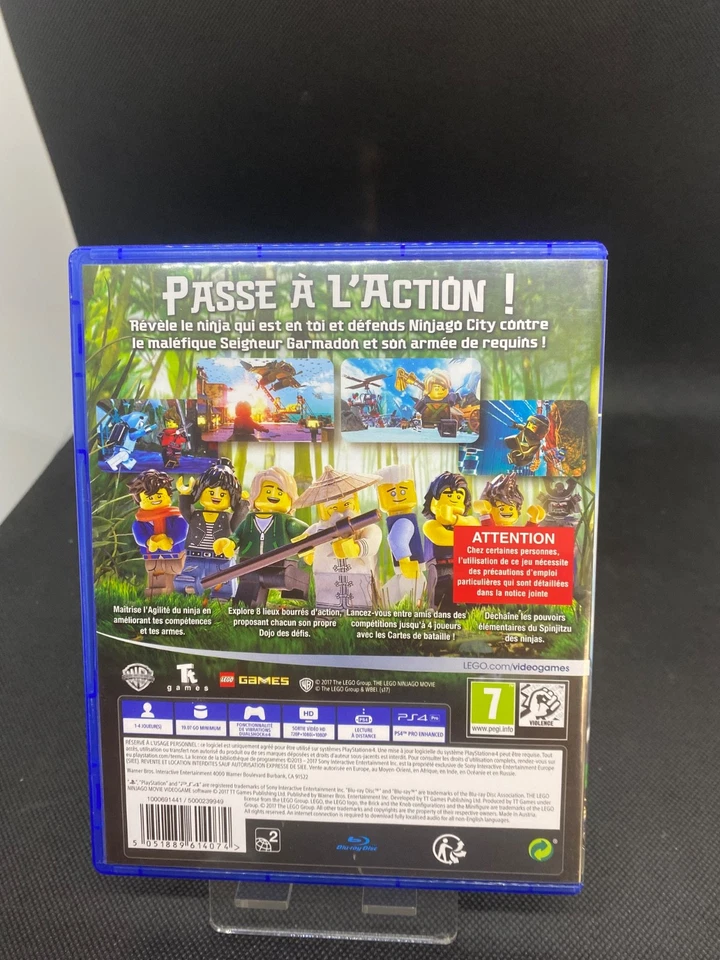 Sony PlayStation 4 PS4 - Lego Ninjago, le Film Vidéo -  FRA TBE, photo 2 sur 4