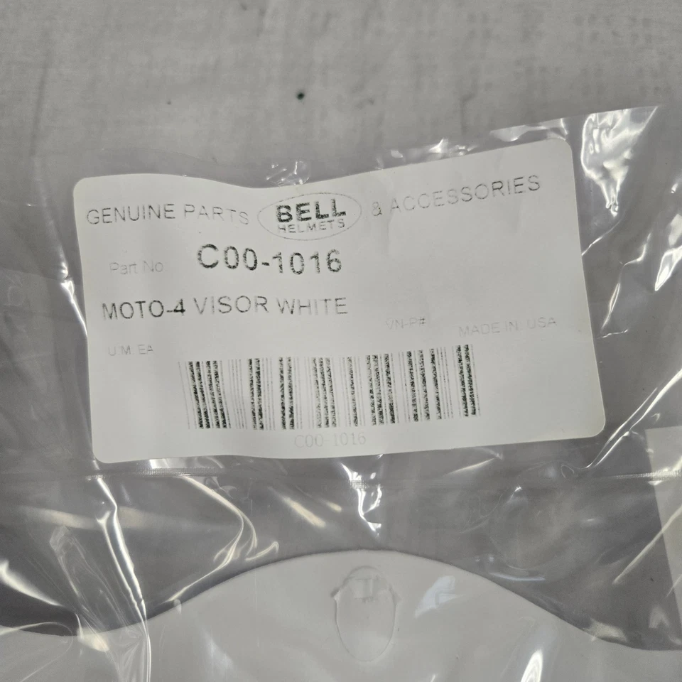 Repuesto Campana Moto 4 Peak Visor Blanco C00-1016 *NUEVO STOCK ANTIGUO* Foto 4 de 4