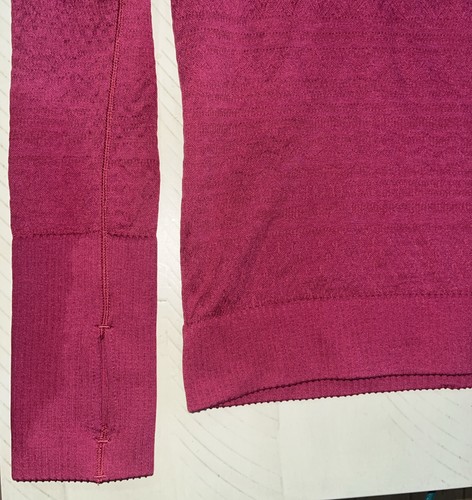 LULULEMON Rest Less Hoodie in Violet Red Long Sleeve Pullover Women's 2 - Picture 5 of 11
