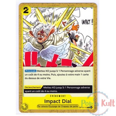One Piece Card Game Karte OP15-115 C Impact Dial [FR] TCG OP15 Near Mint