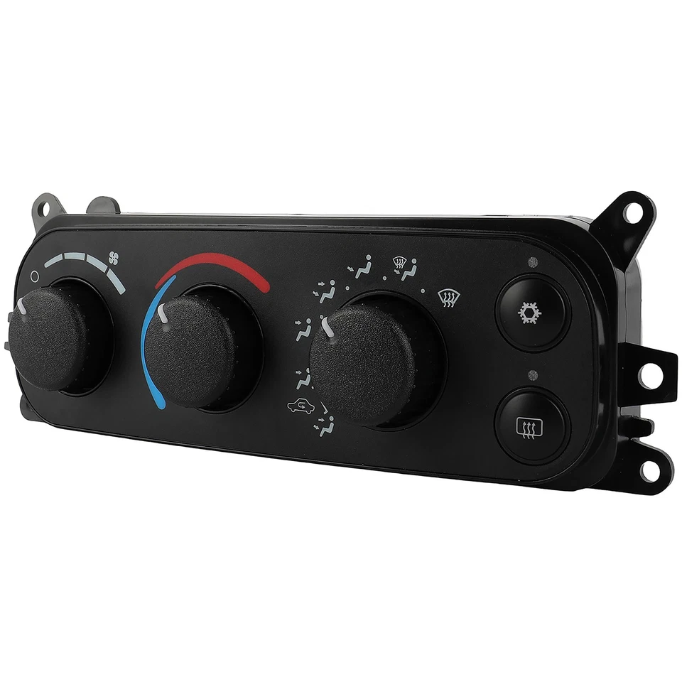 Unidad de interruptor de control de clima de calefacción de aire acondicionado para Dodge Ram 1500 2500 3500 2002-2005 Foto 3 de 4