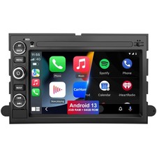 Android 13 Car Radio Compatible for Ford F150 F250 F350 Fusion Edge Explorer ...